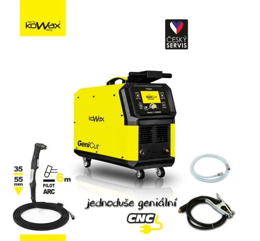 Plazmová řezačka GeniCut 121 LCD